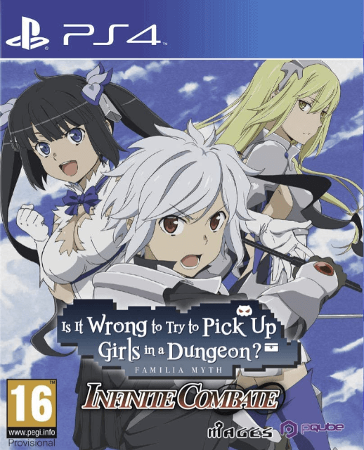Is It Wrong to Try to Pick Up Girls in A Dungeon: Infinite Combat box art for Playstation 4